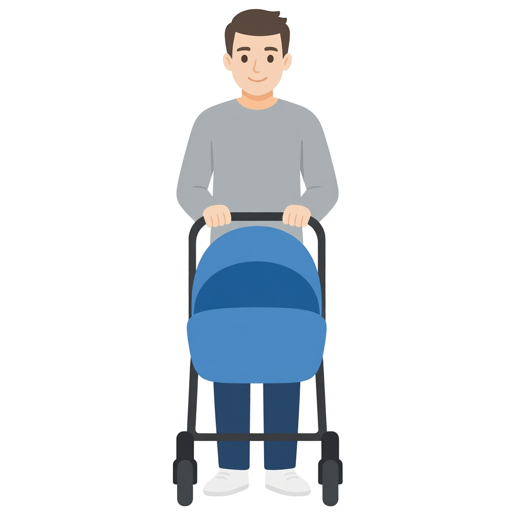 Walking with stroller