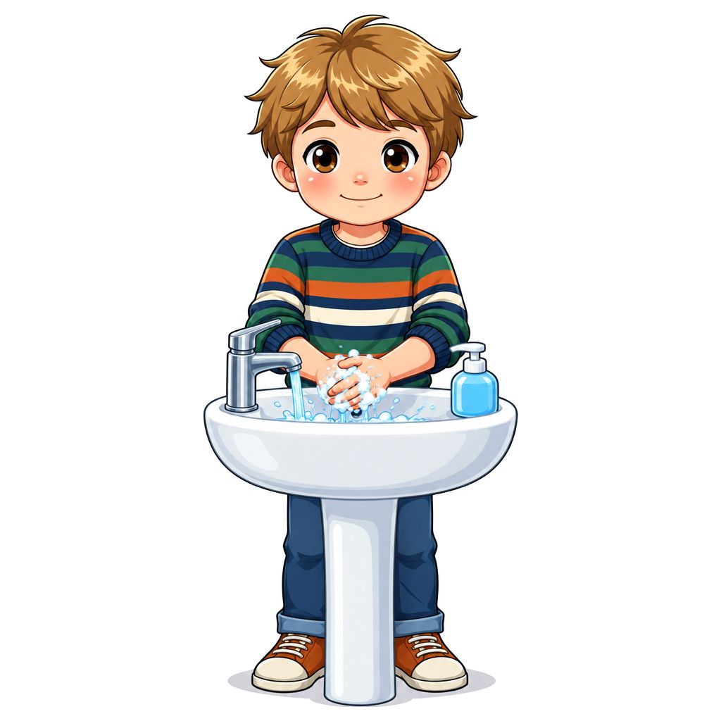 Wash hands